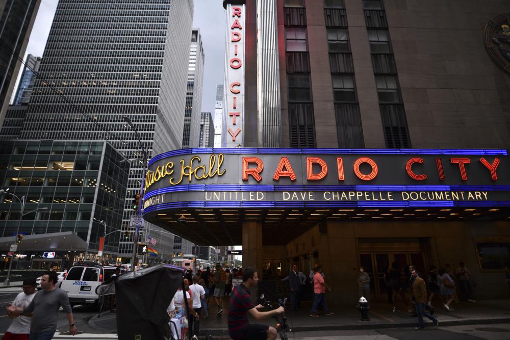 15 months later, Radio City reopens with Dave Chappelle