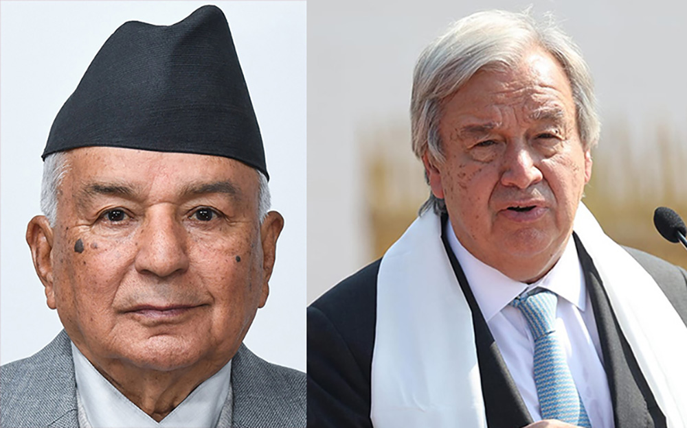 UN Secretary General to pay courtesy call on President Paudel today