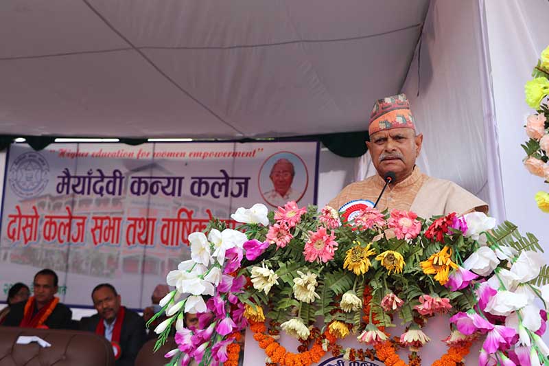 Educating women means educating society: Former President Yadav