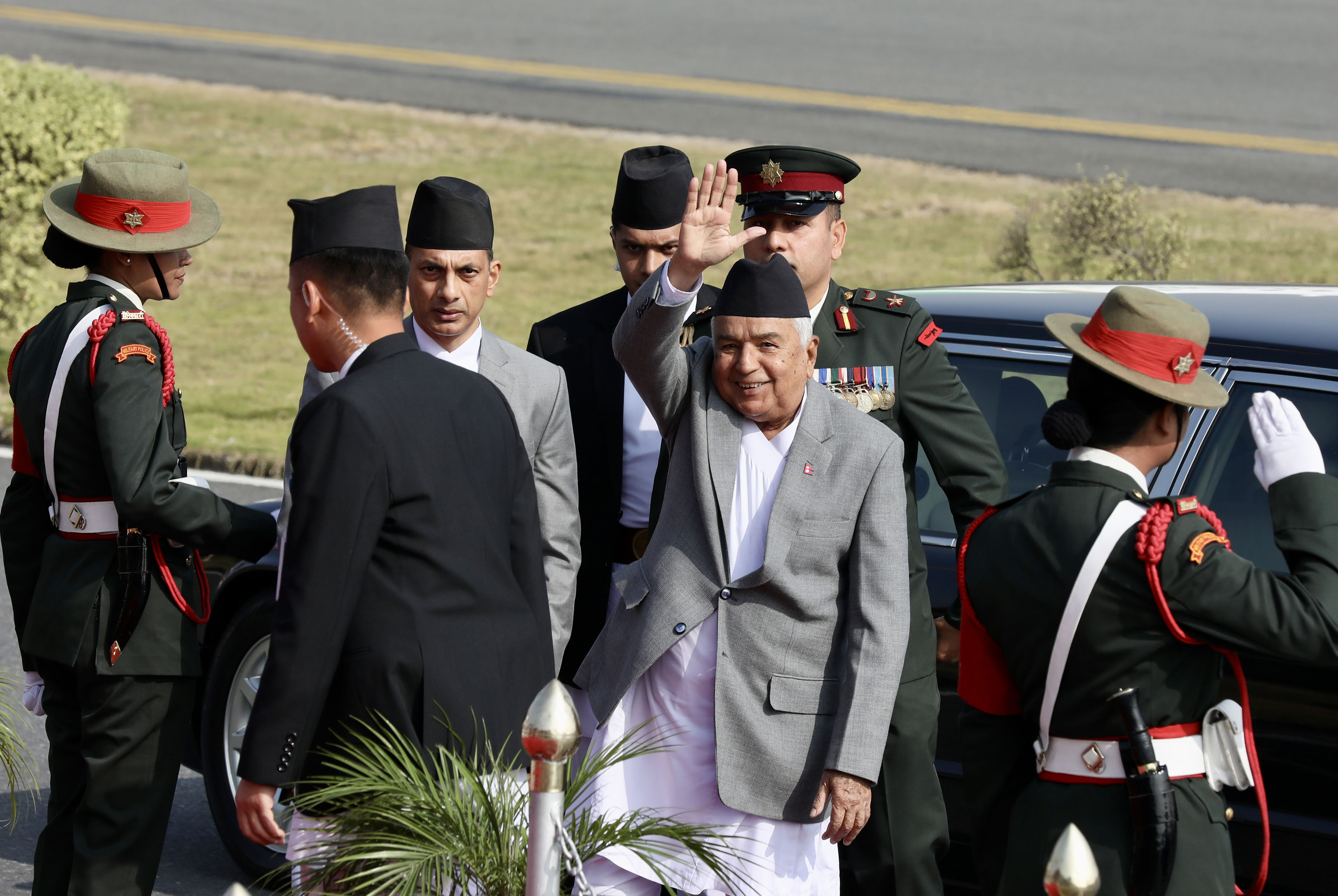 President Paudel returns home attending COP29 in Baku