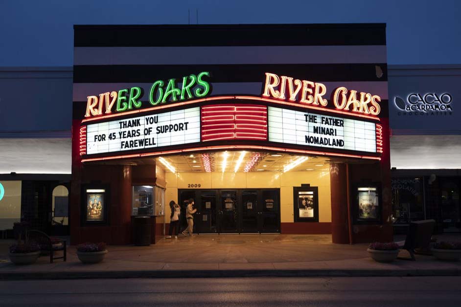 Historic Houston movie theater closes due to pandemic