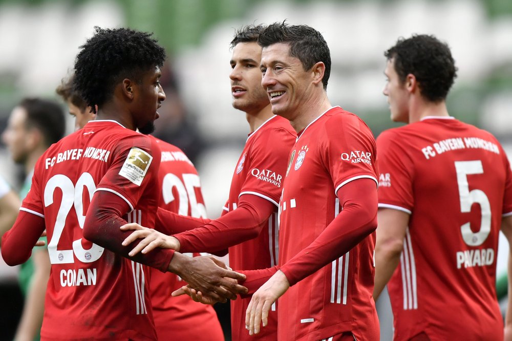 Lewandowski gets 32nd Bundesliga goal, Bayern beats Bremen