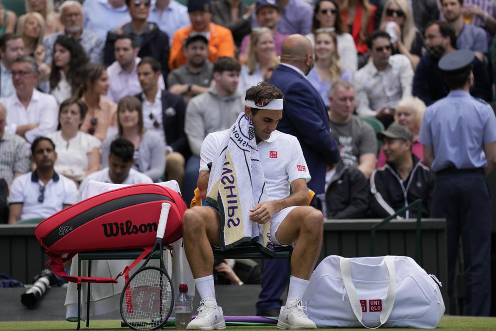 8-time Wimbledon champ Roger Federer unsure if he’ll be back