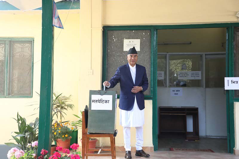 Deuba elected as Congress parliamentary leader