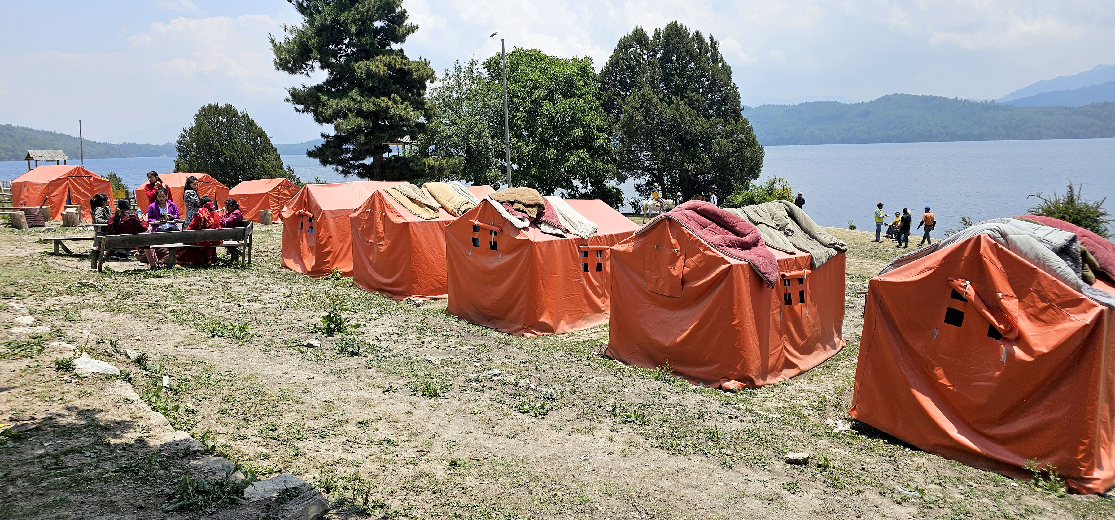 Tents for tourists