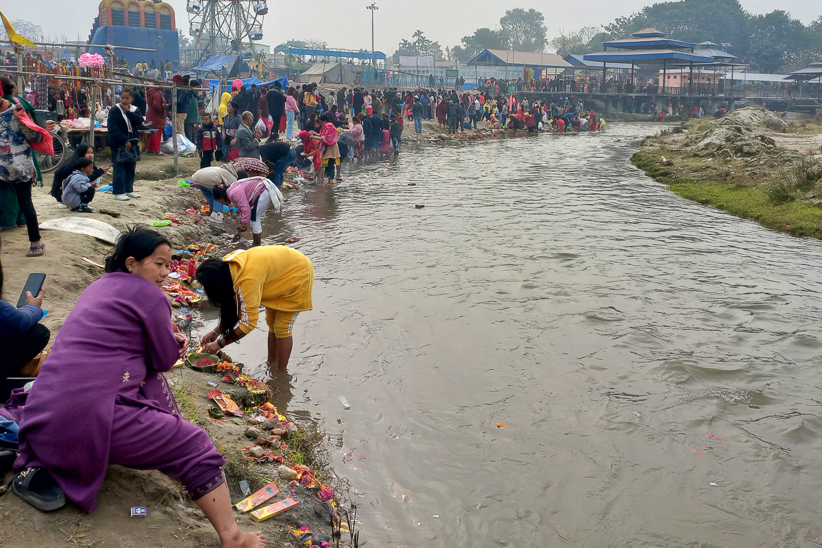 In pics: Devotees celebrate Maghe Sankranti