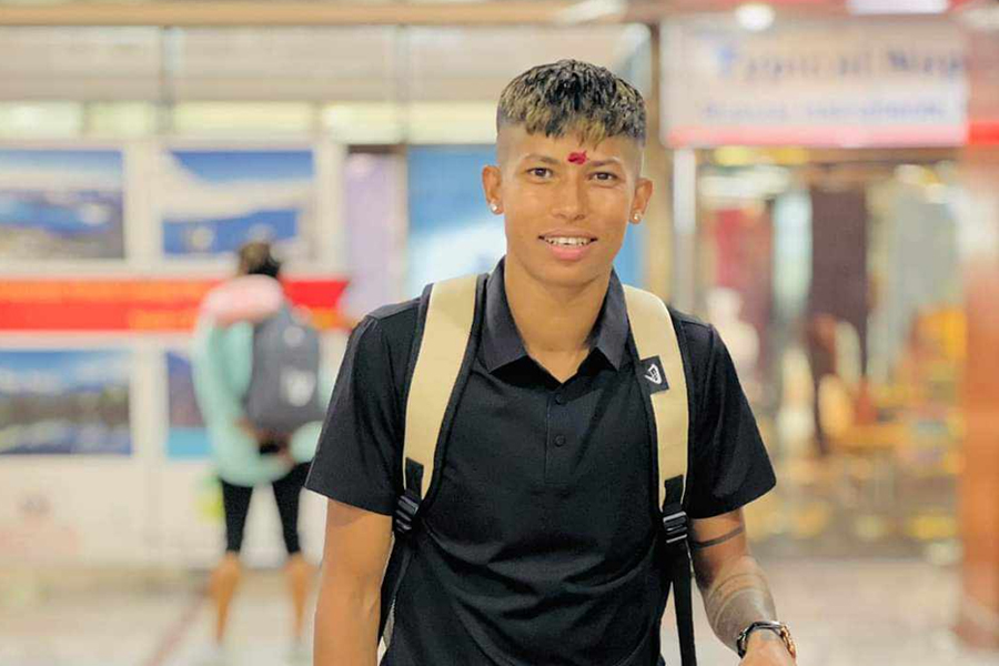 National footballer Sabitra heads to France