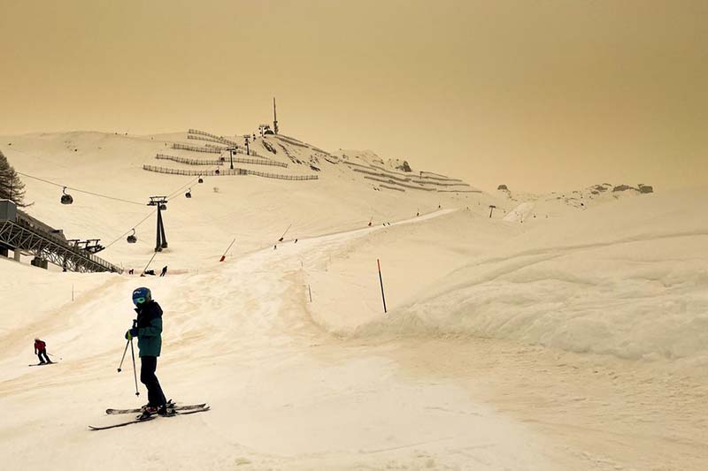 Plume of Sahara dust causes spike in European air pollution