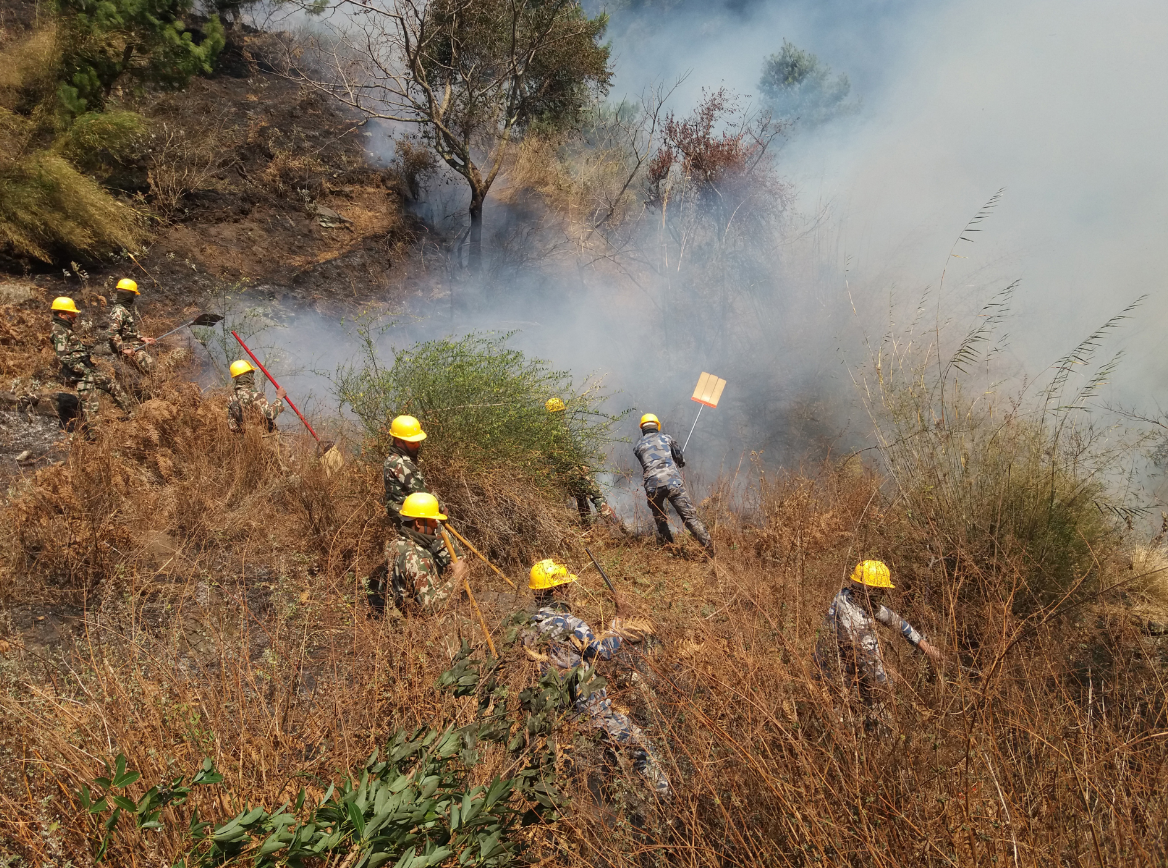 Fire still out of control in Nason, Manang