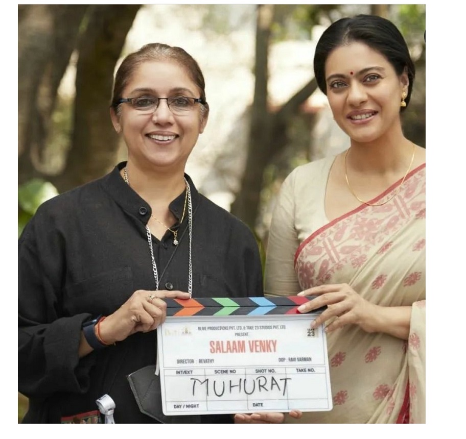 Kajol starts shooting with Revathy for ‘Salaam Venky’