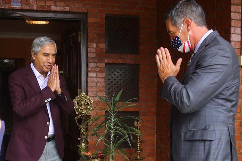 Nepal-US relations to be further strengthened: PM Deuba