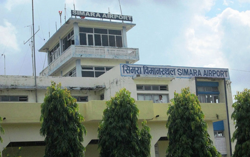 Flights to and from Simara curtailed until June 27