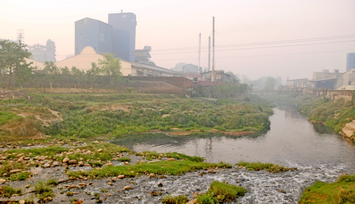 Industries polluting river booked in Birgunj