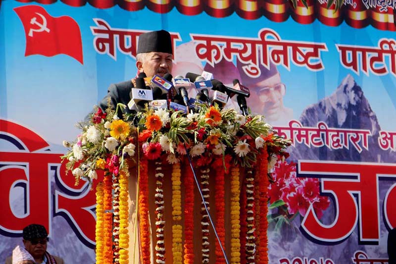 Fresh election must: Minister Thapa