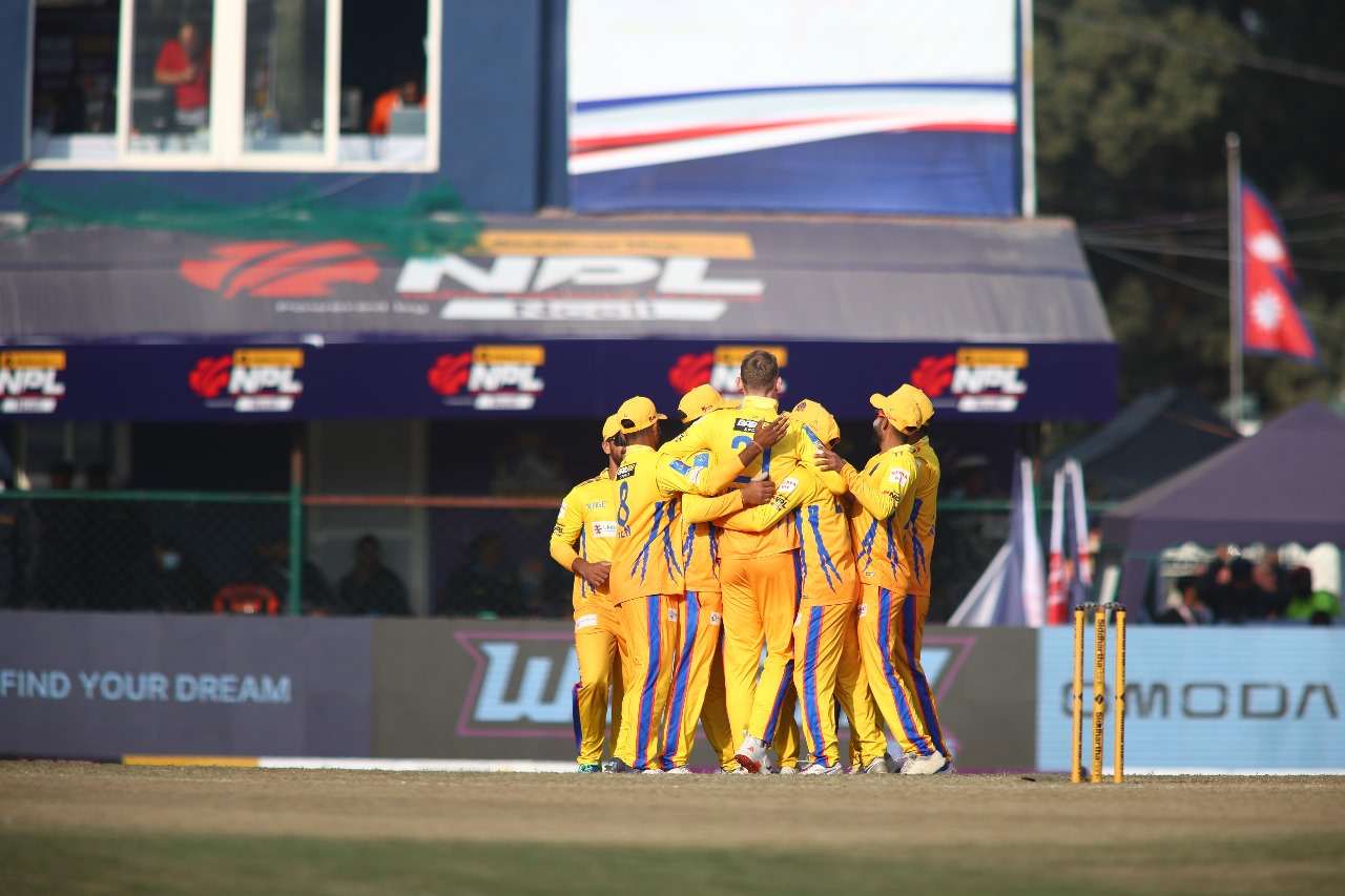 Sudurpaschim Royals defeats Kathmandu Gurkhas by 73 runs