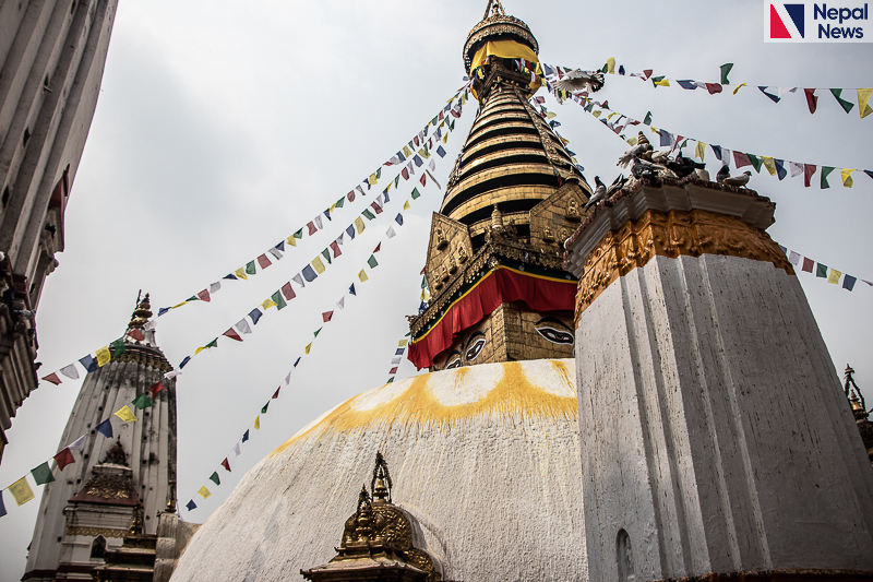 Circumambulation of the Swoyambhu Mahachaitya