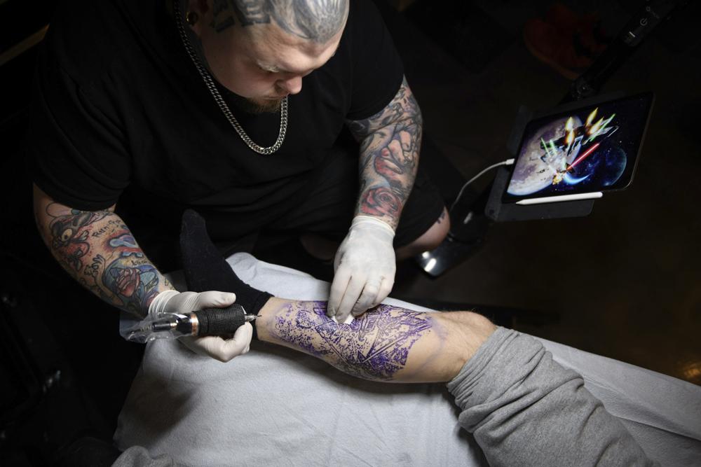 North Carolina tattoo artist amasses large TikTok following