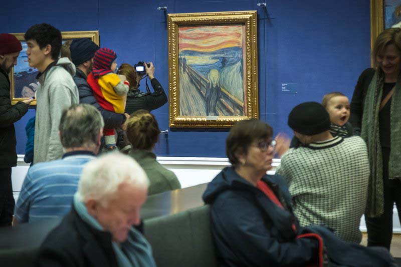 Norway museum: Munch wrote ‘madman’ sentence on ‘The Scream’