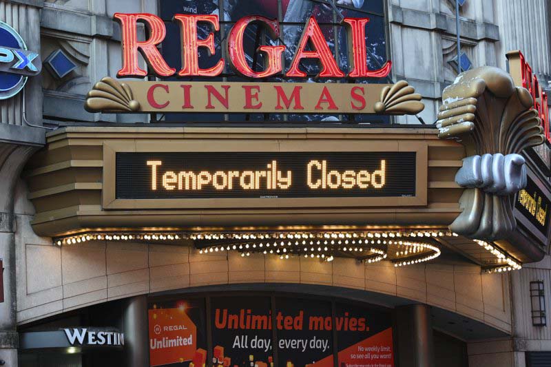 Regal Cinemas, 2nd largest chain in US, to reopen in April