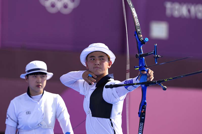 South Korea win gold in archery’s mixed team Olympic debut