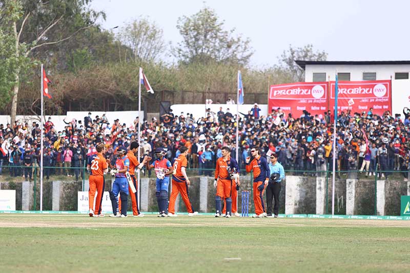 Nepal beat the Netherlands by nine wickets