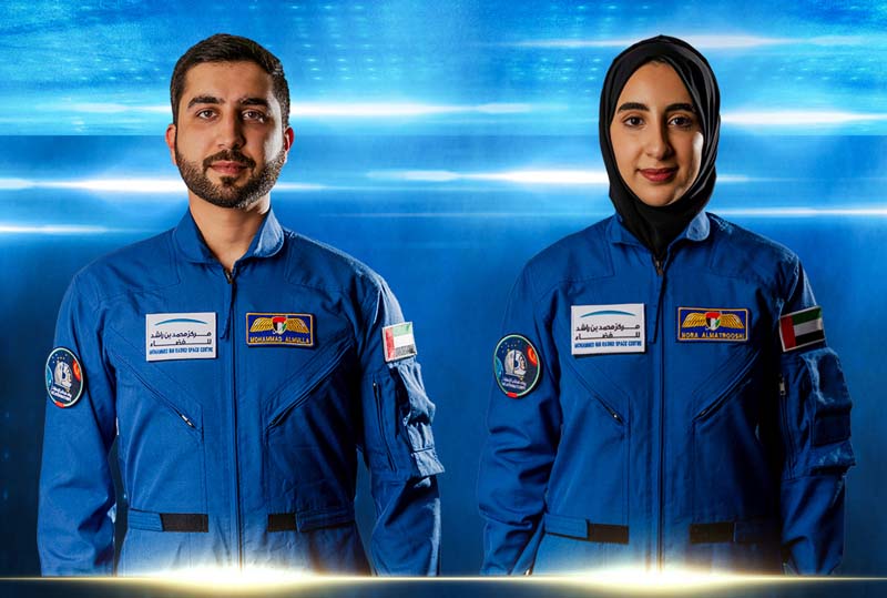 United Arab Emirates names 2 new astronauts, including woman