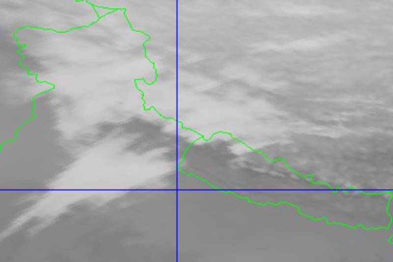 Thundershower forecast in some places of hilly region