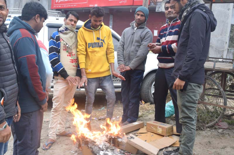 Cold affects normal life in middle-east Terai