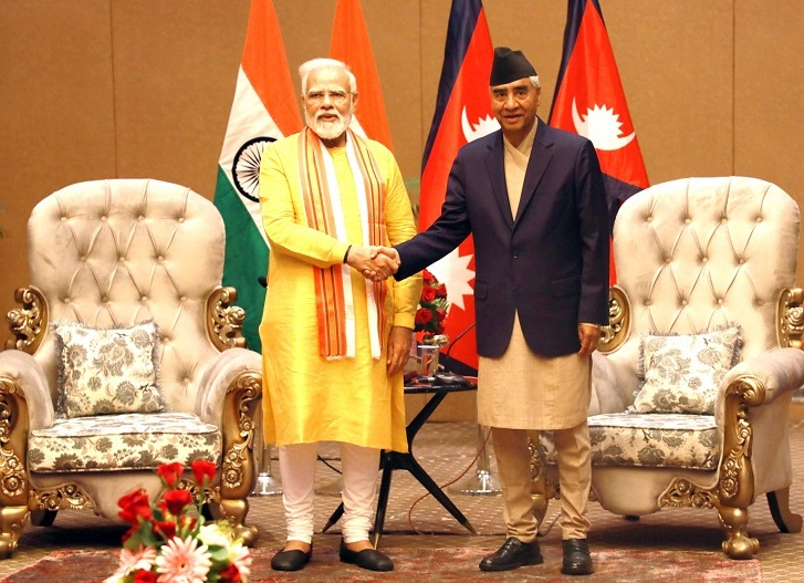 MoUs exchanged during Indian PM Modi’s visit to Lumbini