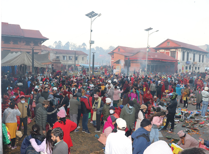 Bala Chaturdashi festival being celebrated at Pashupatinath