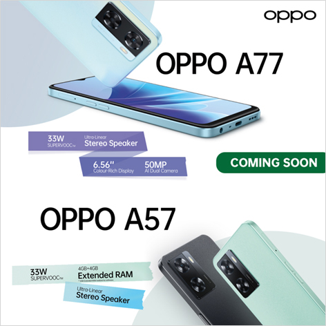 OPPO A57 and OPPO A77 coming soon in Nepal