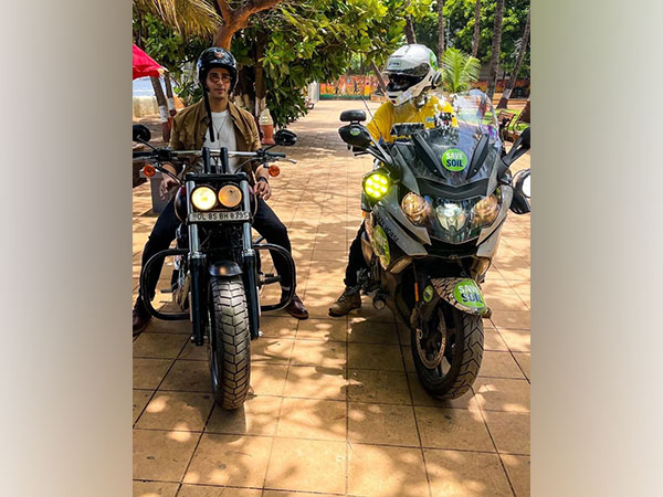 Sidharth Malhotra shares glimpses of bike ride with Sadhguru