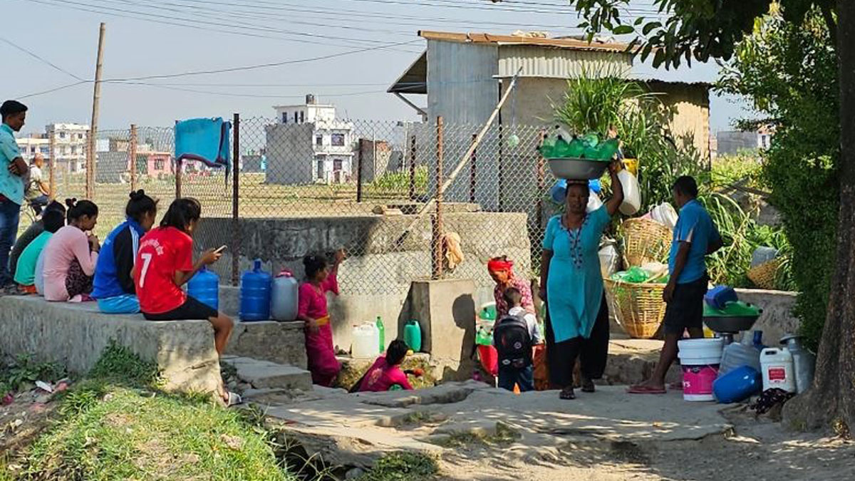 Birendranagar, capital of Karnali Province, reeling under acute shortage of drinking water