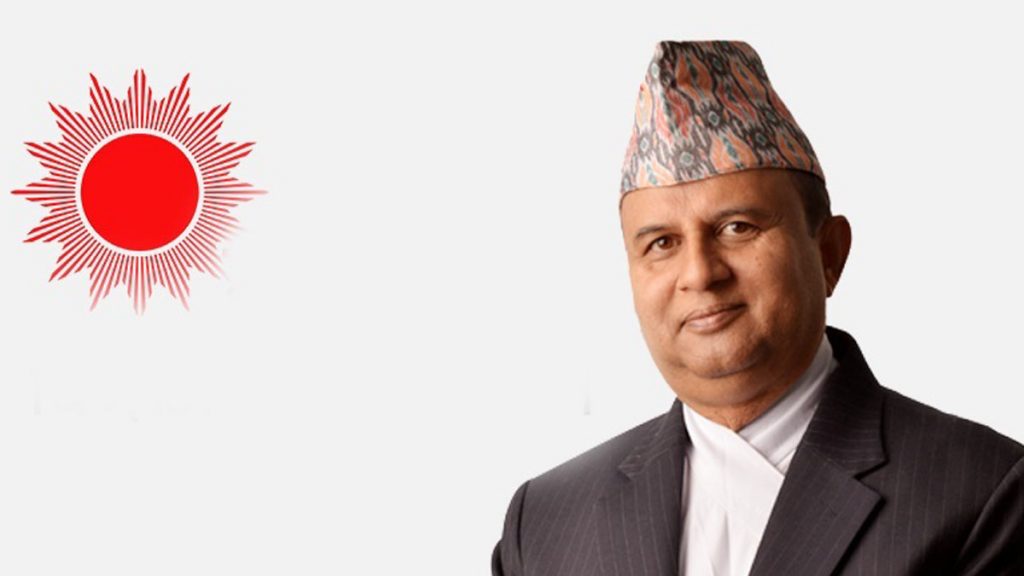 BRI team meets with UML leader Pokhrel