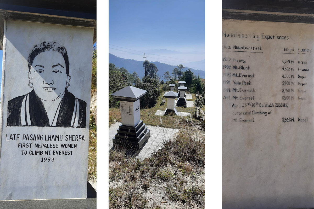 Necessary to maintain the monument of mountain climbers