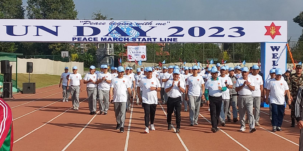 UN Day marked with march past