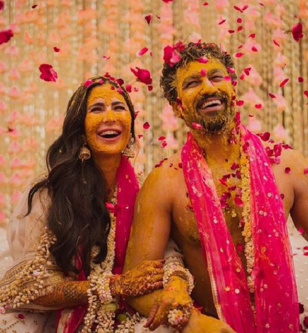 In pictures: Vicky Kaushal, Katrina Kaif’s Haldi ceremony