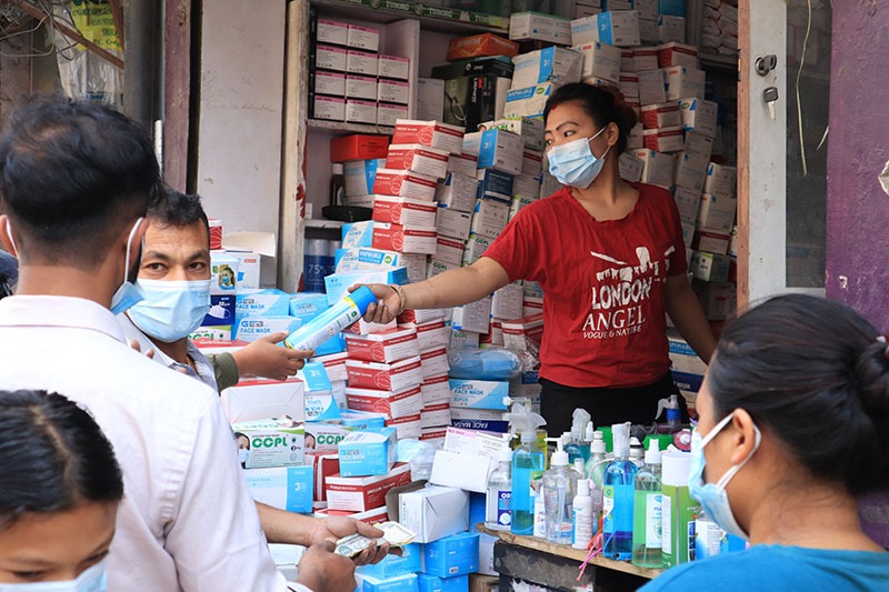 In Pictures: Kathmandu gears up for lockdown