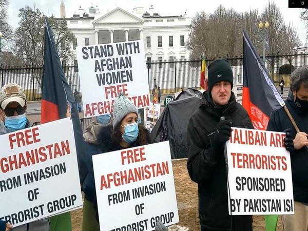 Afghan activists in US protest against ‘Pakistan-sponsored Taliban’