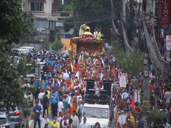 Jagannath Rath Yatra hits roads of Kathmandu after 3 years