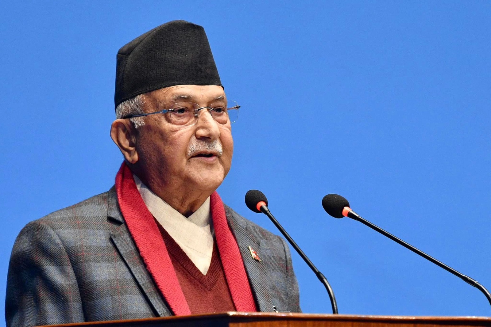 Chairman Oli speaks on Rabi Lamichhane’s case