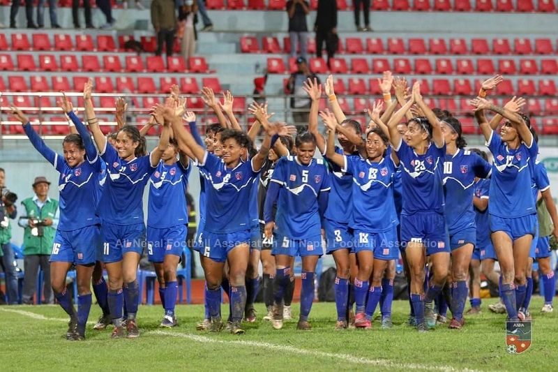 Nepal Vs India football match today