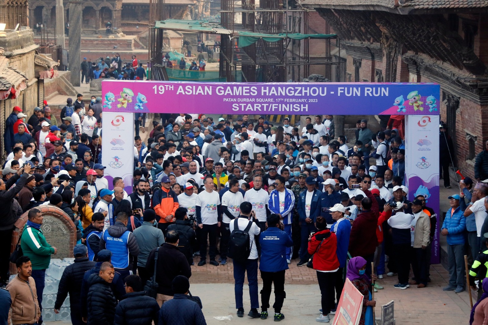 In pics: Hangzhou Asian Games 2022 Fun Run