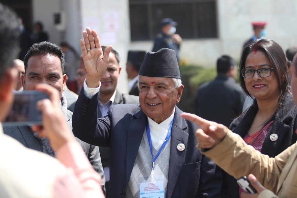 Ramchandra Poudel elected as President