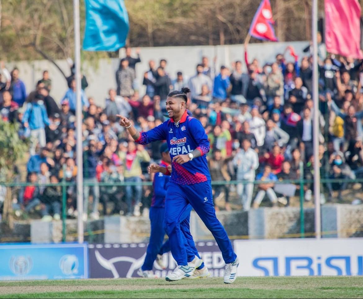 Nepali national team defeated PNG