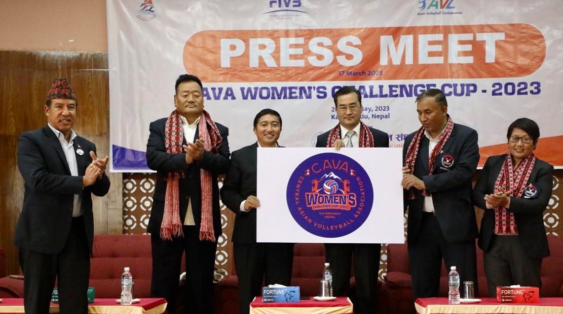 International women’s volleyball tournament in Nepal