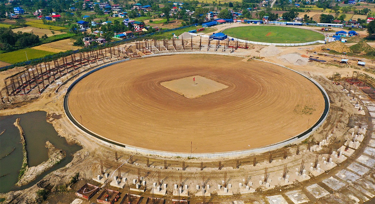 Work of Gautam Budha International Cricket Stadium to continue