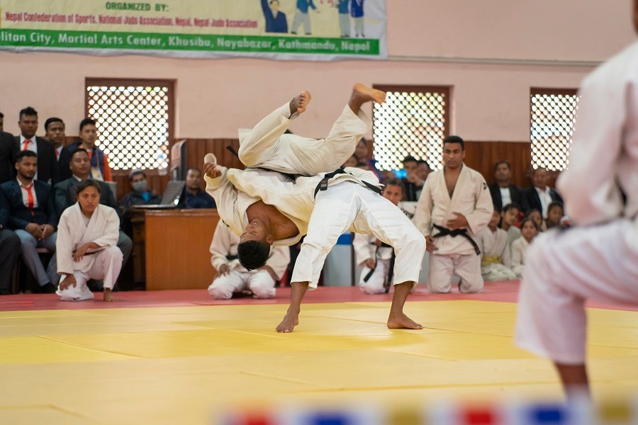 World Judo Champion in Nepal