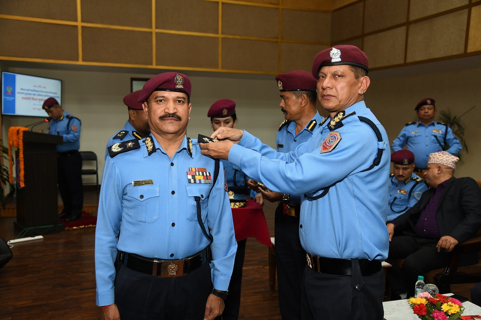 New IGP Kunwar presented with insignia