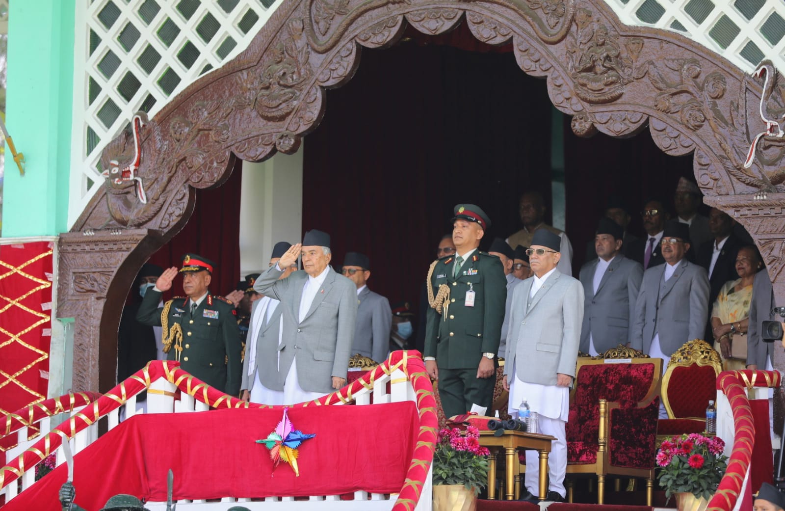 Glimpses of Republic Day celebrations at Tundikhel